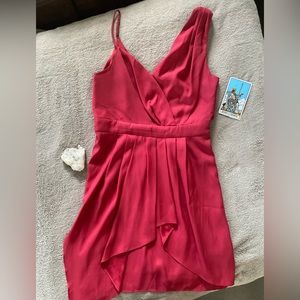 BCBGeneration Red toga style mini dress